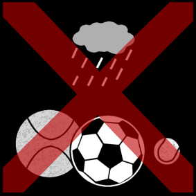 balls: play in rain